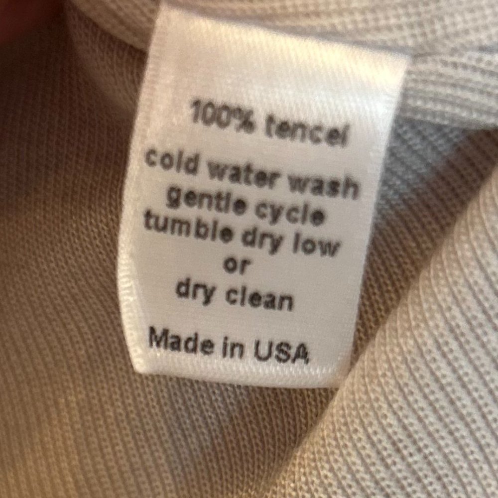 Beige Long Skirt - Beautiful People, 100% Tencel - Picture 6 of 8